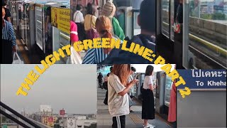#793 EXHAUSTING JOURNEY PART 2: THE LIGHT GREEN LINE 🥱😫😩🧳🛤️🚉🚆#exhausting #travel #lifeexperiences