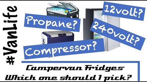 Best Van Fridge - Which Fridge is best for your Camper van conversion?