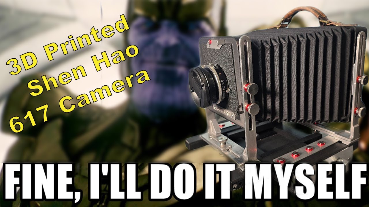 3D Printed 617 View Camera - Shen Hao Inspired - YouTube