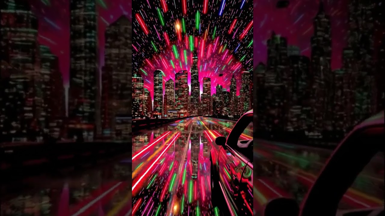 Retro Neon City 🌃 Live Wallpaper