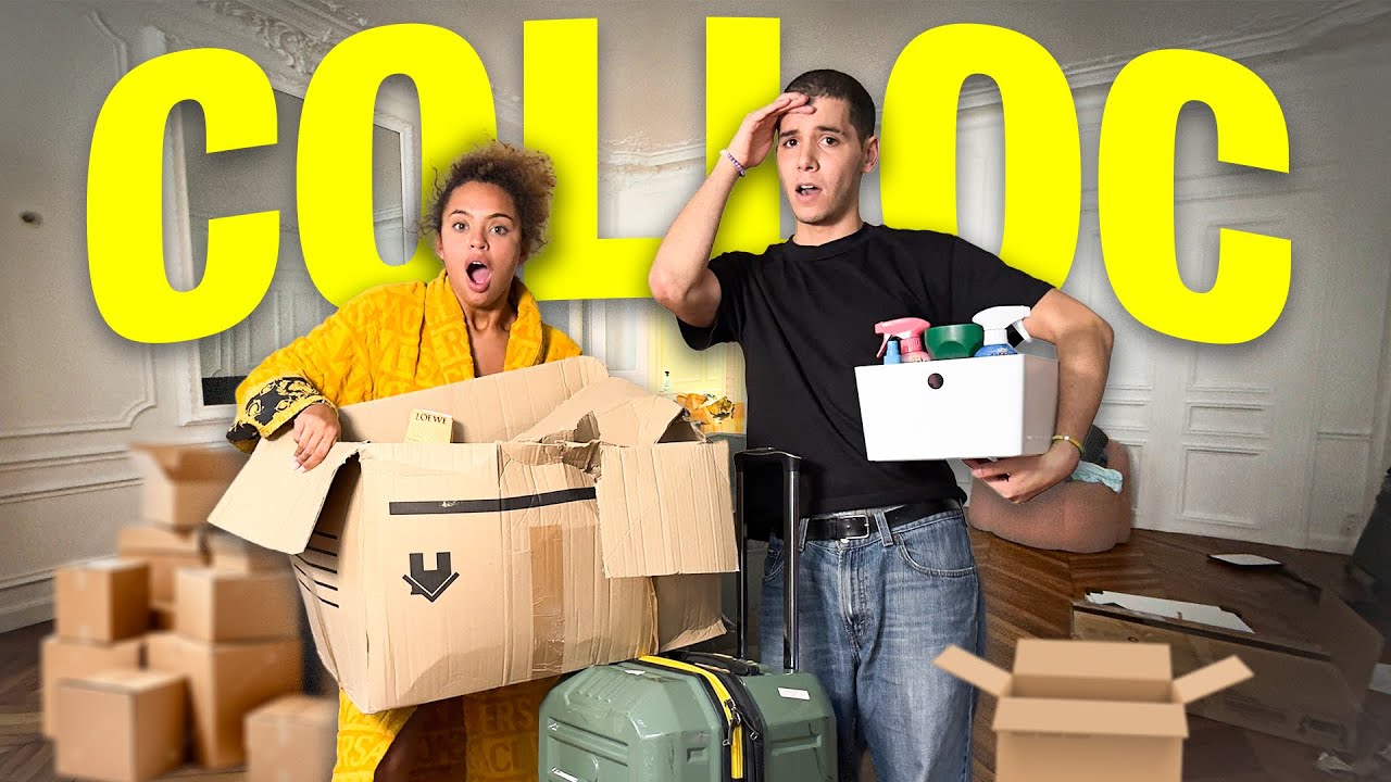 ON EMMÉNAGE ENSEMBLE !! (c'est la catastrophe..) avec Paola