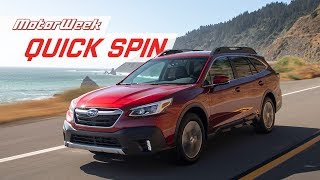 2020 Subaru Outback Motorweek Quick Spin