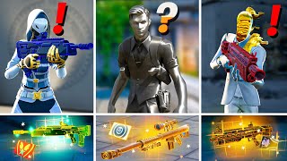 NEW Fortnite ALL BOSSES, MYTHIC WEAPONS, KEYCARD VAULT LOCATIONS! (Double Agent Hush, Chaos & Ace)