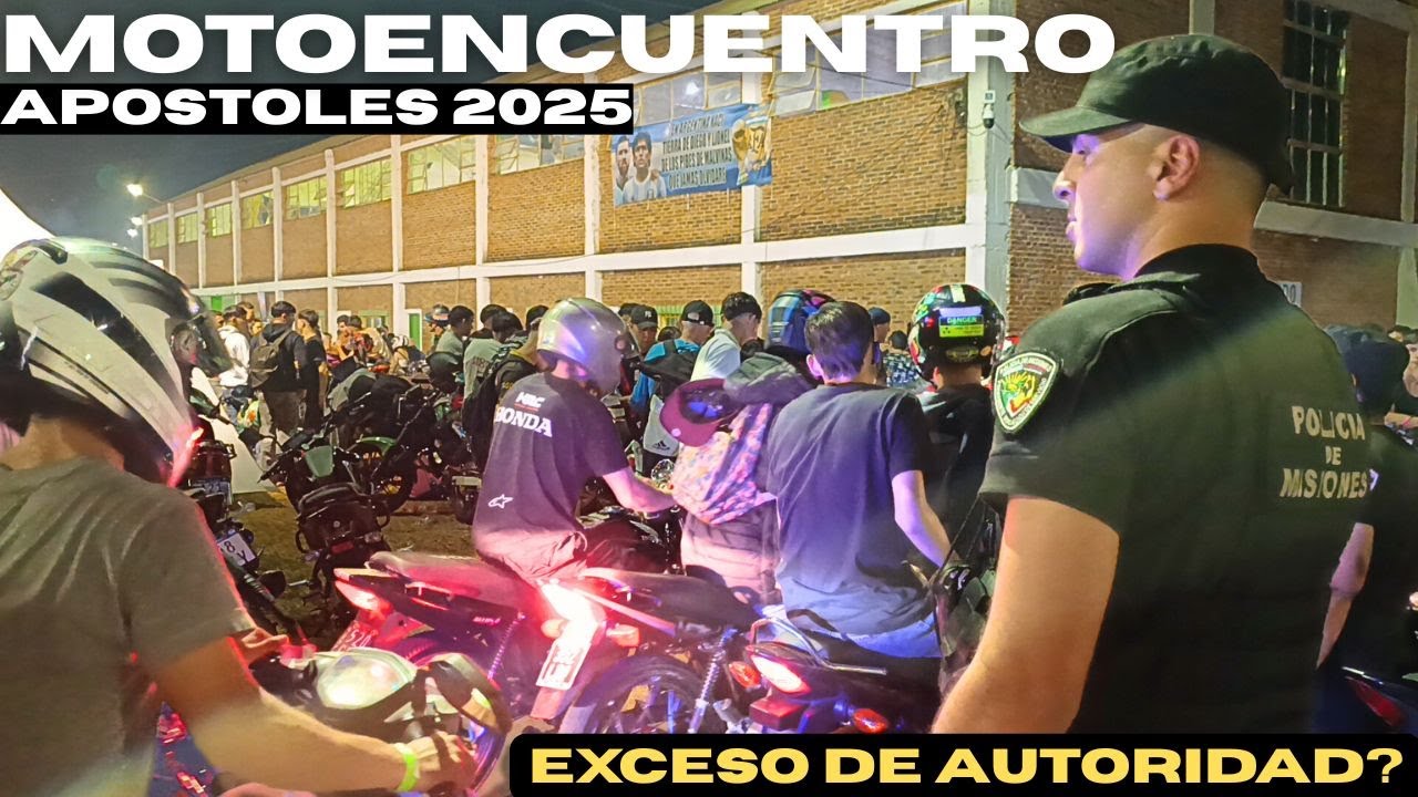👮DESCONTROL TOTAL EN APOSTOLES 2025⛔