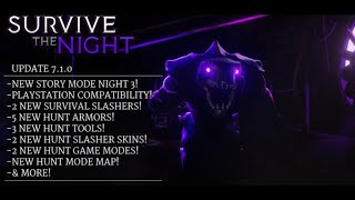 ALL NEW UPDATES AND CHANGES! Roblox Survive The Night