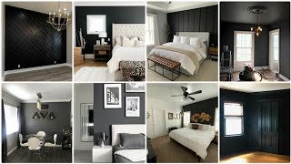 Black Living room colour combination ideas l Best bedroom paint ideas l Room color combination ideas