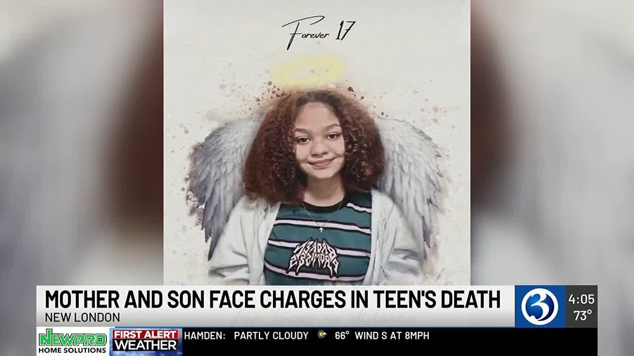 Mother and son face charges following teen’s death in New London - YouTube