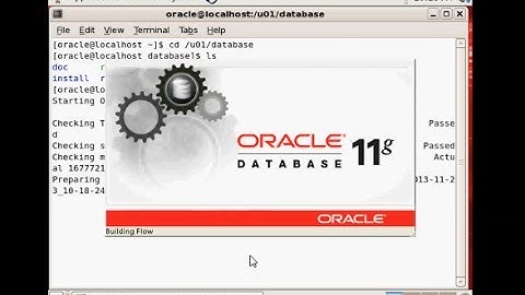 Oracle Database 11g Kurulumu