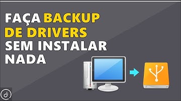 Como Fazer Backup de Drivers No Windows 10 - Antes de Formatar - Sem Programas