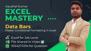 Master Data Bars In Excel Visualize Your Data Effortlessly Conditional Formatting In Excel