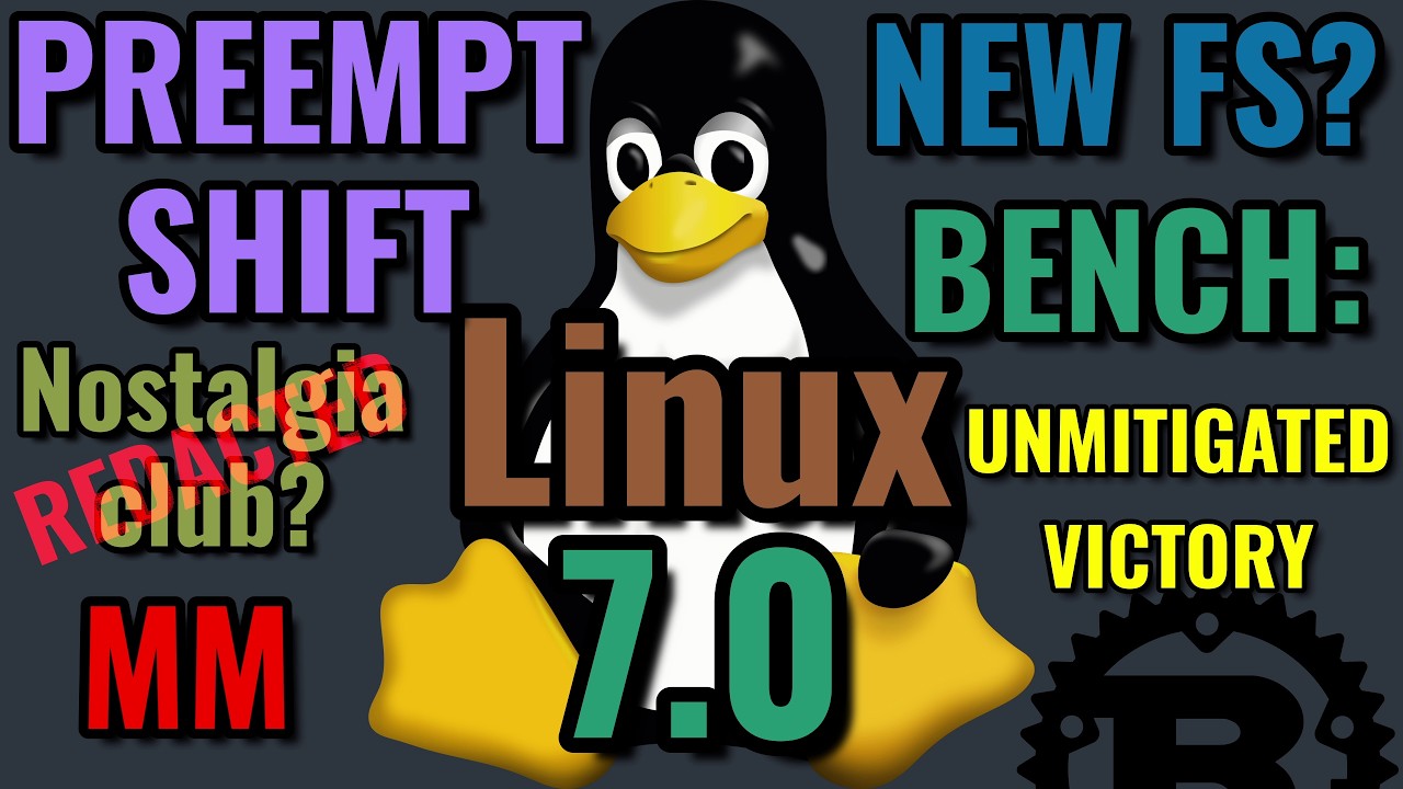 Linux Kernel 7.0 | New FS? - YouTube