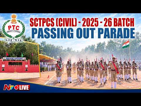 SCTPCs (Civil) - 2025 - 26 Batch - Passing Out Parade | Ntv Telugu