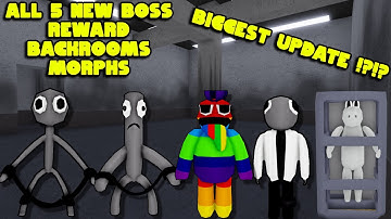 UPDATE - How To Find ALL 5 NEW BACKROOMS MORPHS in Find The Backrooms Morphs