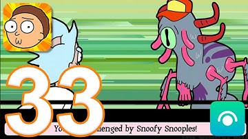 Pocket Mortys - Gameplay Walkthrough Part 33 - Badges 33-34 (iOS, Android)