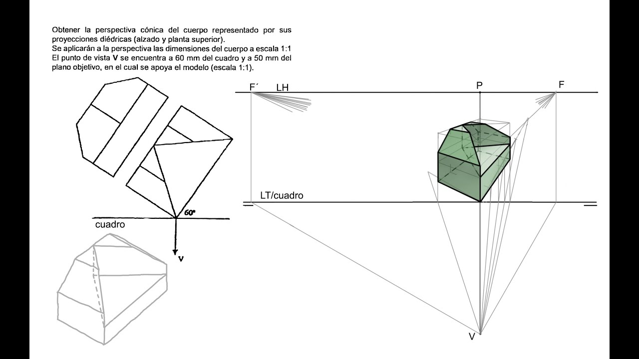 4- PAU: PERSPECTIVA CÓNICA DE UN CUERPO