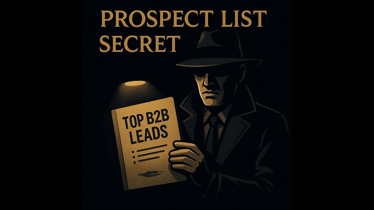 How To Get The Best Prospect Lists For Outbound