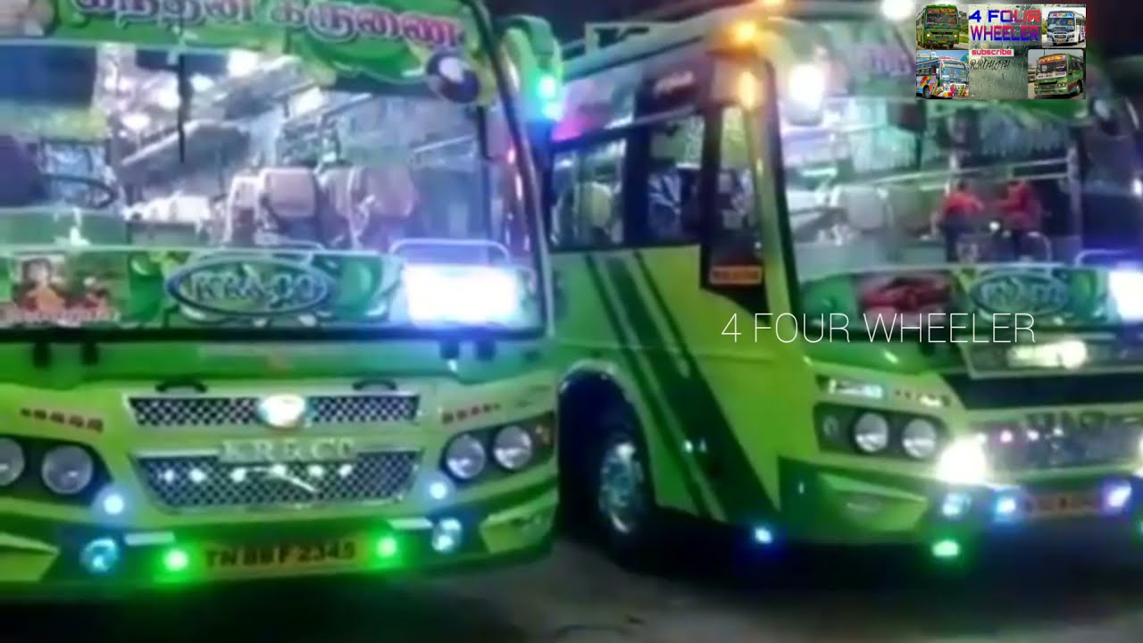 mettur kr&co bus video in 4 FOUR WHEELER 💝💝💝💝💝💝