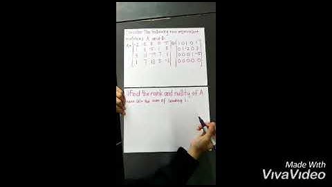 Video Assignment (Linear Algebra)