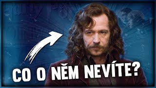 TOHLE O SIRIUSOVI NEVÍTE, POKUD JSTE VIDĚLI POUZE FILMY! | HARRY POTTER | FK