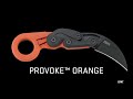 Video: CRKT Provoke Orange Kinematic Morphing Karambit Folding Knife (1.4116 2.4" Black),4041O