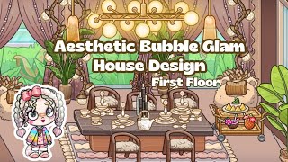 Avatar World Aesthetic Bubble Glam House Build 🏡✨ First Floor Design & Decor Ideas screenshot 5