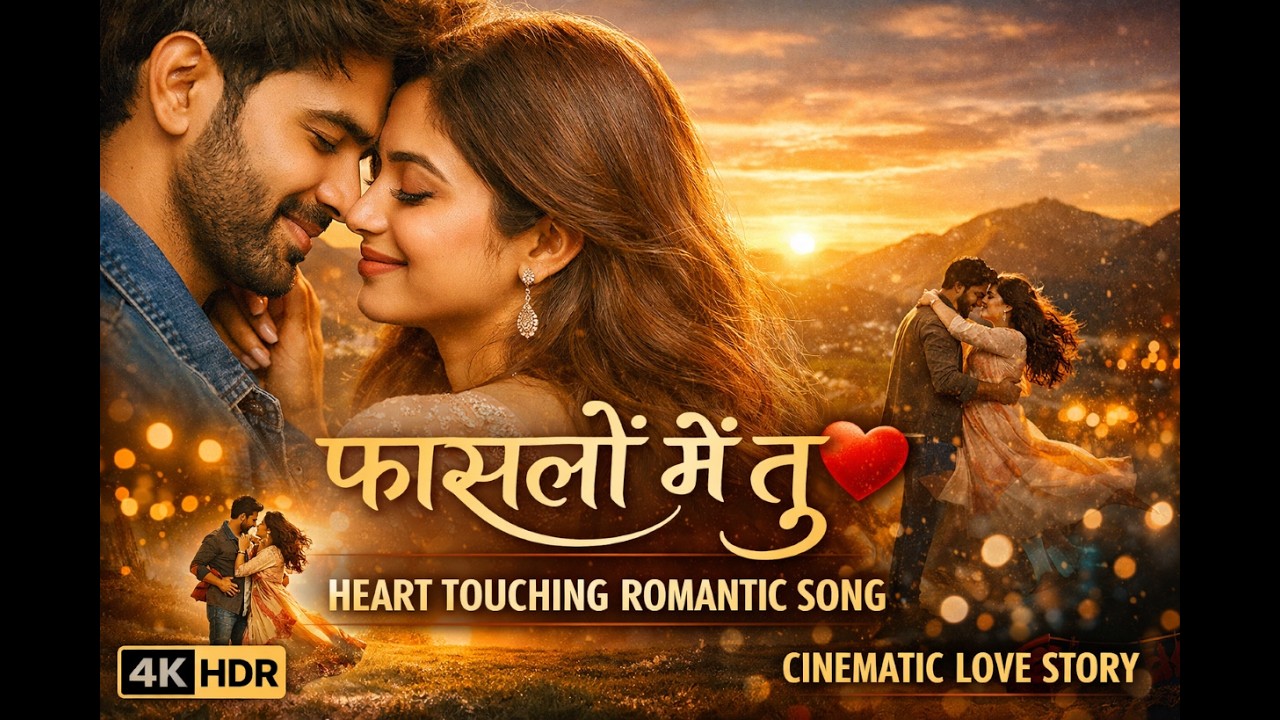 फासलों में तू ❤️ | Heart Touching Bollywood Romantic Song | 4K HDR Cinematic Love Story