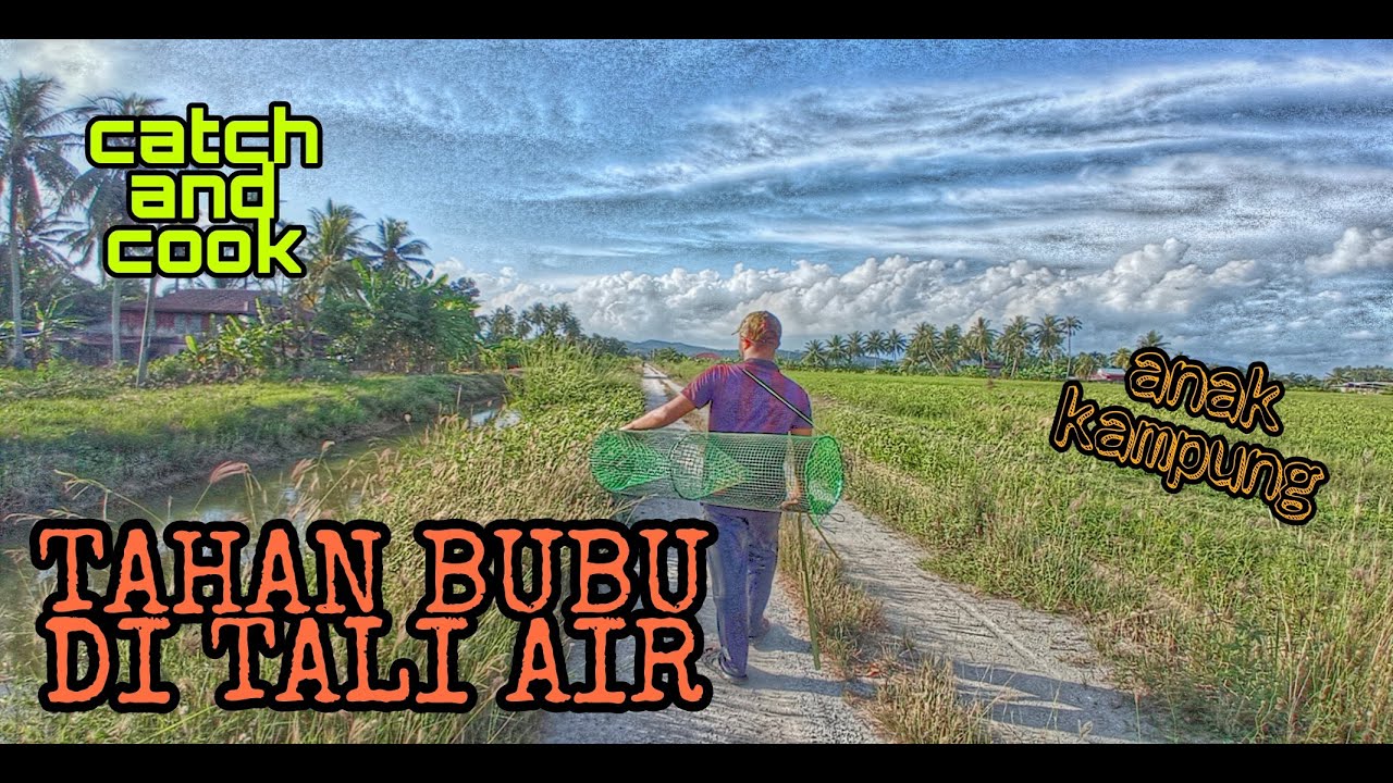 #EP269 Tahan Bubu di Tali Air - cari udang dapat ikan