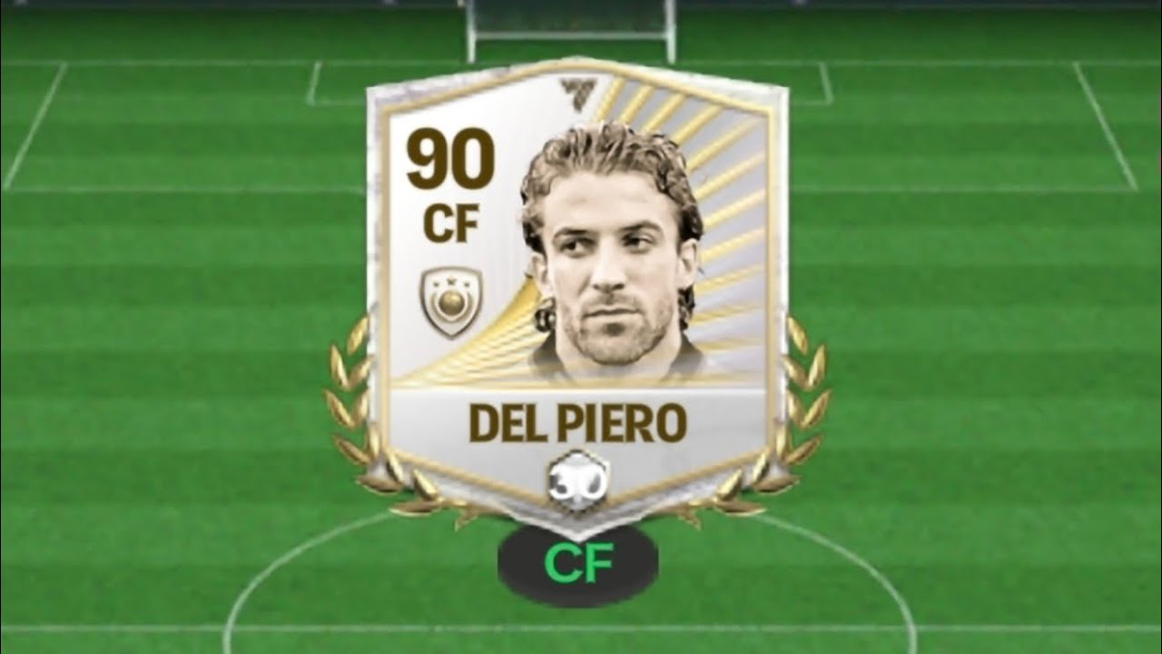 Scoring A Goal With Every Base Icon ST And CF In The Game: Alessandro Del Piero