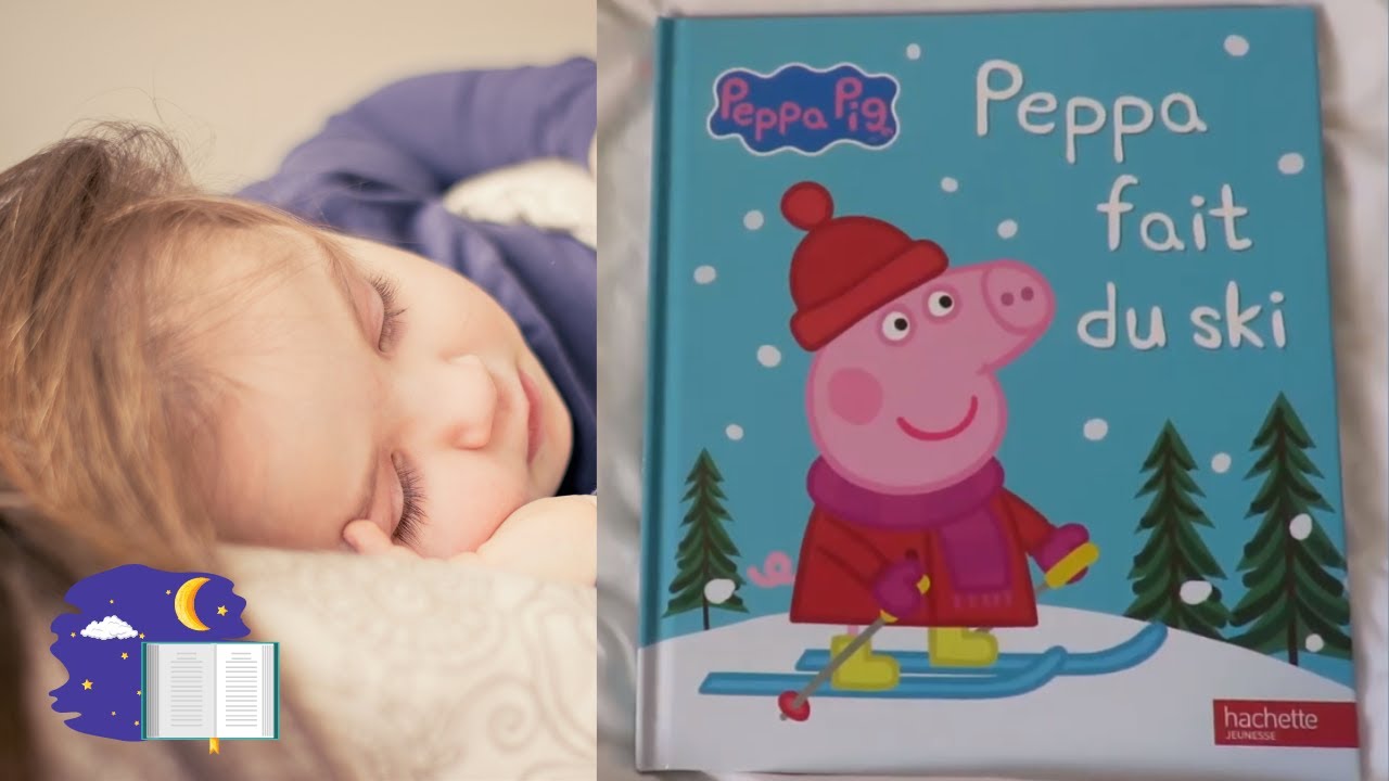 Lecture Histoire pour les petits📖 : Peppa Pig - Peppa fait du Ski