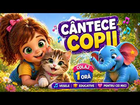 Cântece pentru copii 🐱 Colaj 1 Oră | Mami vreau o pisicuță +Cele mai frumoase cântece.Desene animate