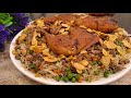 اوزي بالدجاج المحمر وجبة مثالية للعزايم