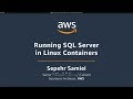Running SQL Server in Linux Containers