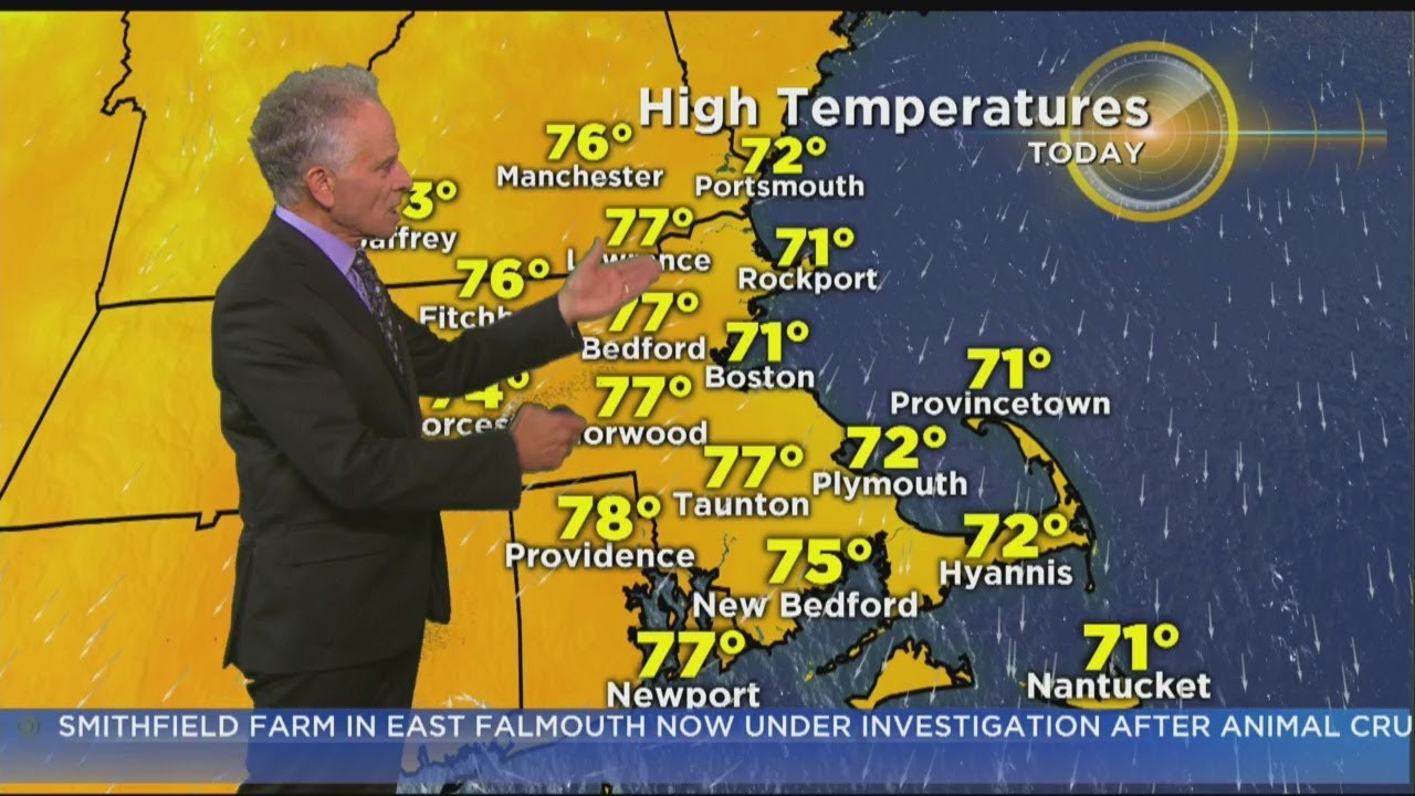 WBZ Morning Forecast For Aug. 24