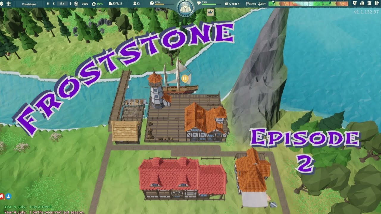 Froststone - Settlement Survival - Episode 2 Early Livestock 
