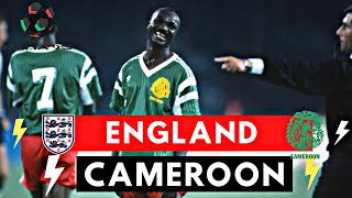 England vs Cameroon 3-2 All Goals & Highlights ( 1990 World Cup )