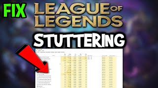 League of Legends – How to Fix Fps Drops & Stuttering – Complete Tutorial