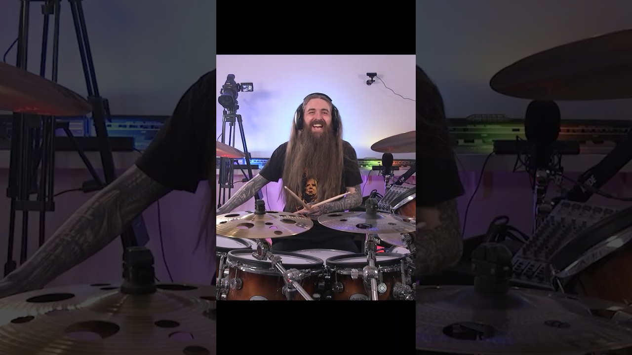 when metal drummers get a new ride cymbal