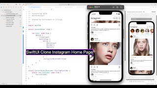 SwiftUI Clone Instagram Home Page