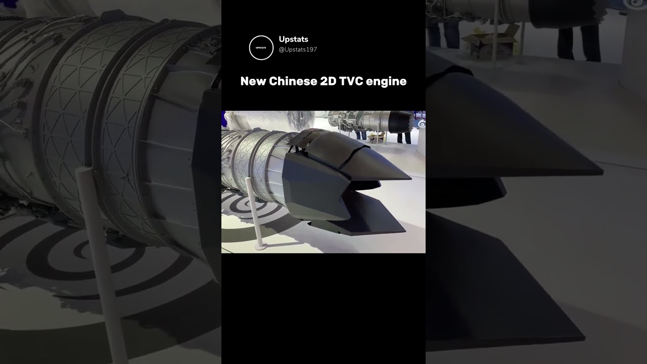 Chinese 2D Thrust Vectoring Control (TVC) engine.