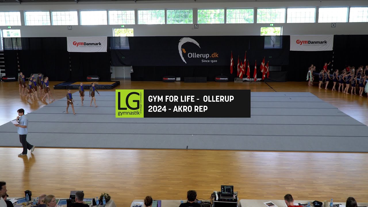 LG gymnastik - Gym For Life 2024 - Ollerup - Akro Rep