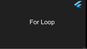 Master Flutter Dart De cero a experto - DART Flujos de Control - 4 For Loop