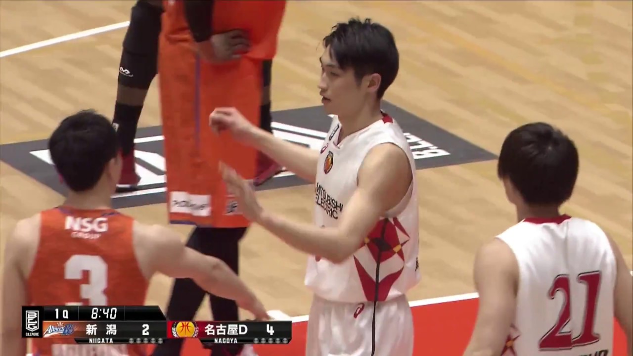新潟アルビレックスBBvs名古屋ダイヤモンドドルフィンズ｜B.LEAGUE第27節 GAME2Highlights｜04.08.2018 プロバスケ (Bリーグ)