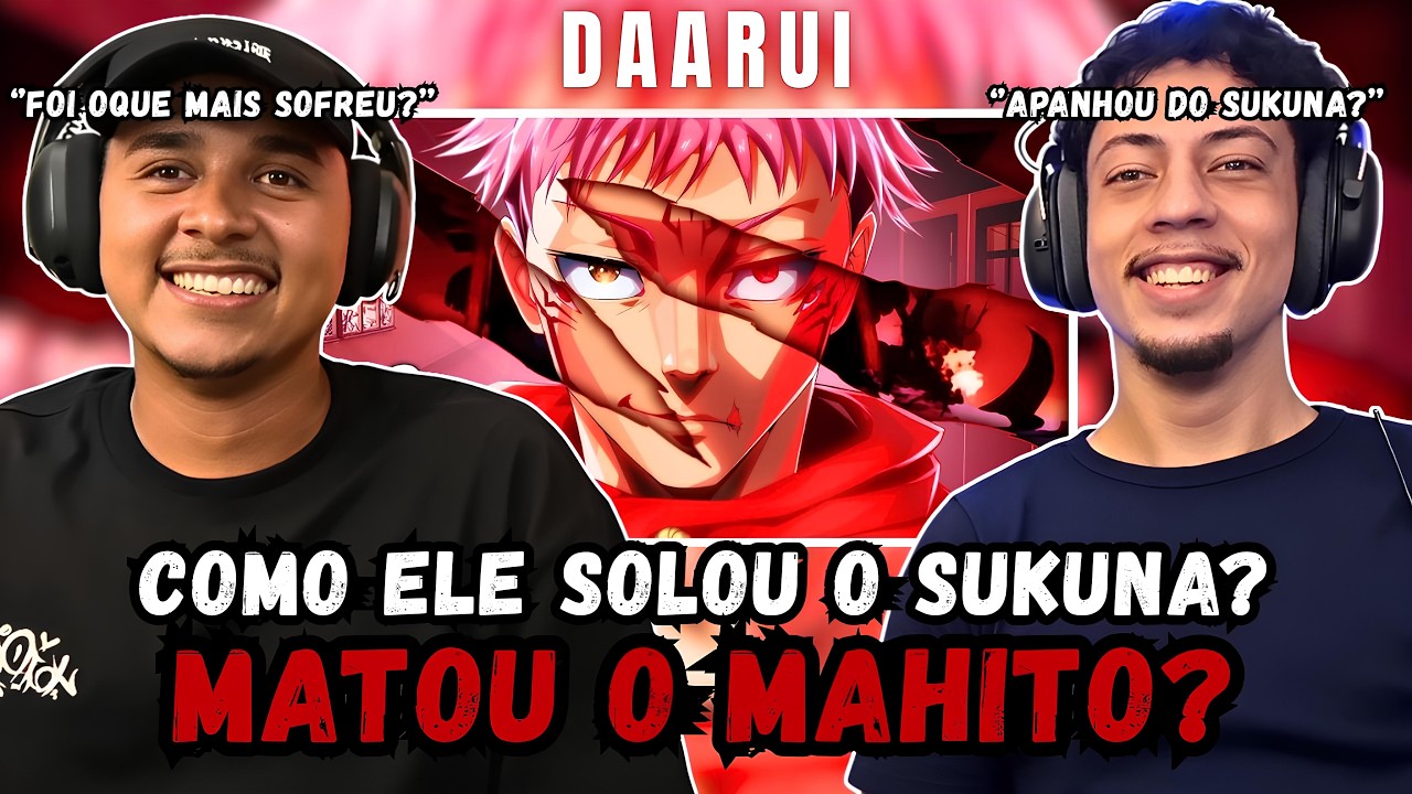 (O MAIS FORTE ATUALMENTE?) REACT Amaldiçoado (Yuji Itadori) | Daarui