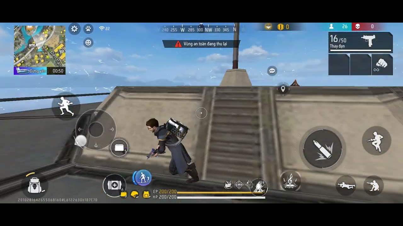 Free fire đấu rank xếp hạng p58 (s49)