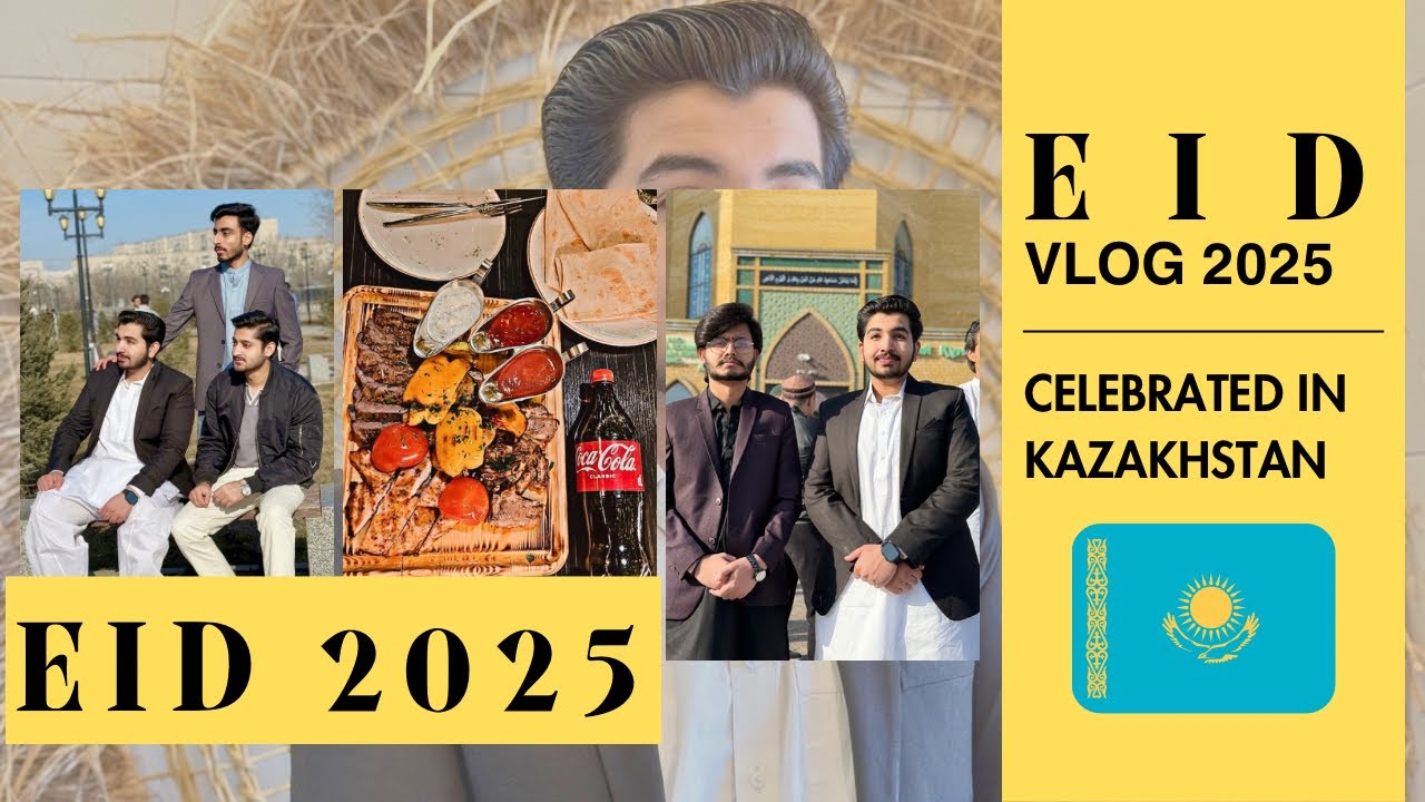 Kazakhstan Eid ul-Fitr Vlog 2025 | Eid Day in Kazakhstan 🇰🇿