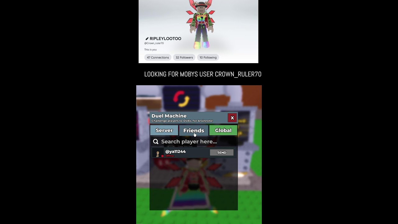 trading and dueling  steal a brainrot!!! (Portrait)