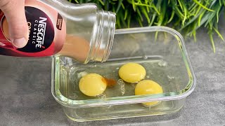 小麦粉もゼラチンも使わず、卵をコーヒーで溶く、とてもシンプルでおいしい毎日のレシピ｜Sweet and Quick