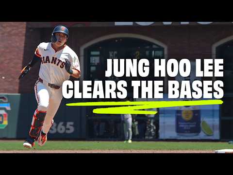 Jung Hoo Lee's Bases-Clearing Triple | San Francisco Giants vs Athletics Highlights