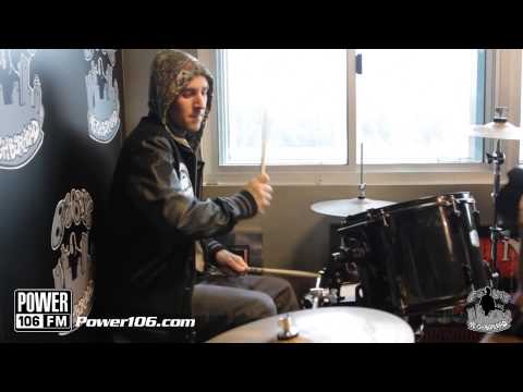 Travis Barker Power 106 Drum Solo