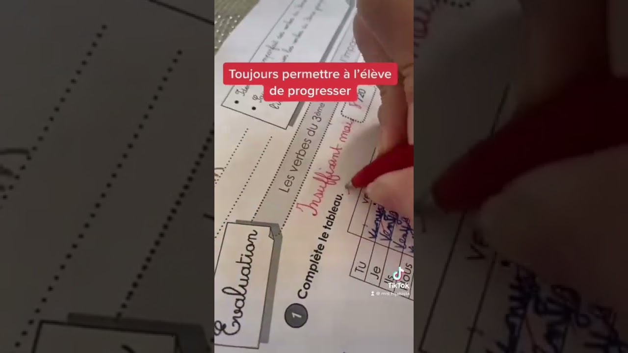 #maitressemanel #maitresse #instit #fy #education #coursdefrançais #conjugaison #pourtoi